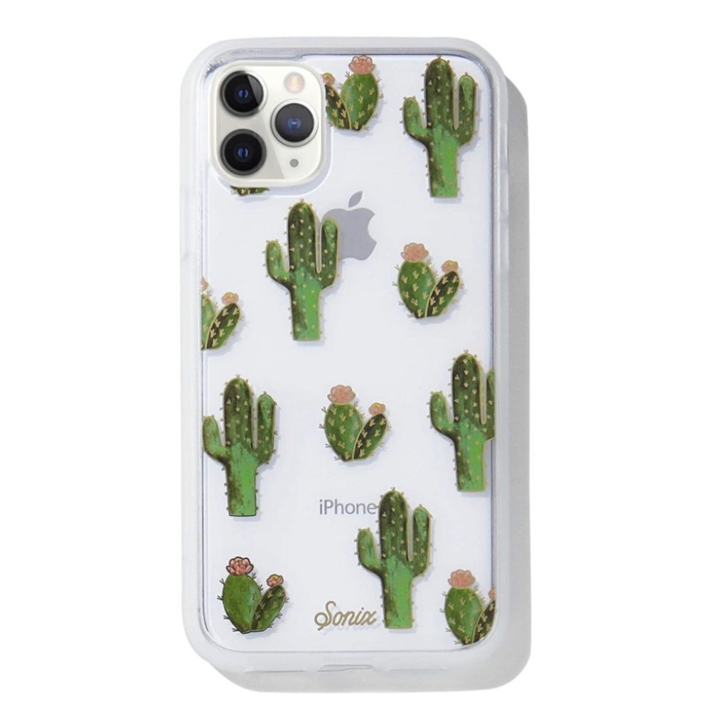 Sonix Prickly Pear Case for iPhone 11 Pro‎ Max  Clear Cactus Case for Apple